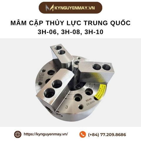 Mâm cặp thủy lực Trung Quốc 3H-06, 3H-08, 3H-10