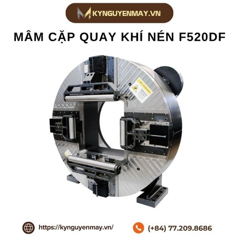 Mâm cặp quay khí nén F520DF
