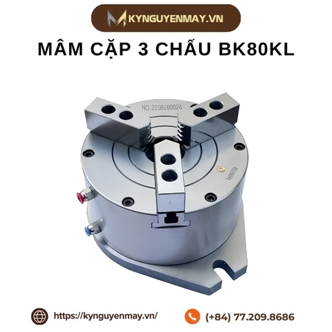 Mâm cặp 3 chấu BK80KL