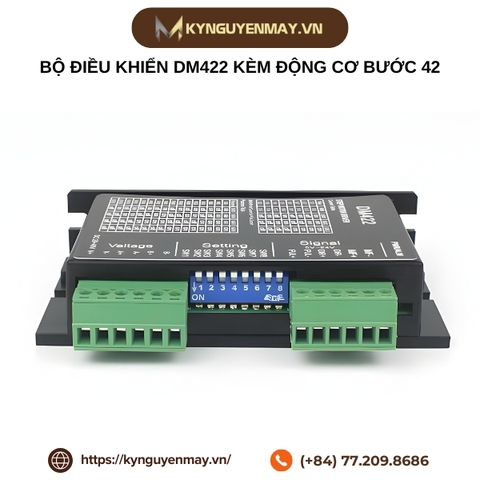 Bộ điều khiển DM422 kèm động cơ bước 42