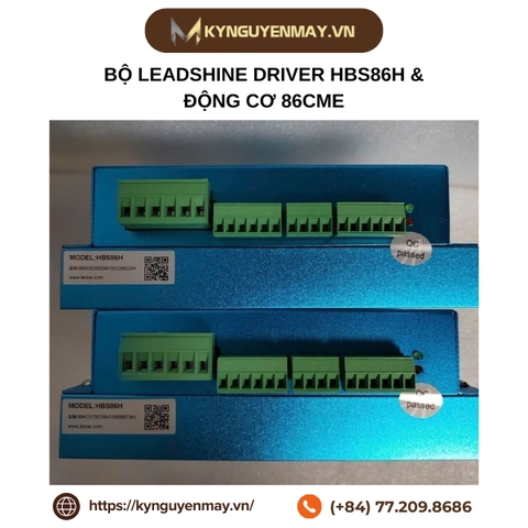Bộ LEADSHINE driver HBS86H & động cơ 86CME35, 86CME45, 86CME80