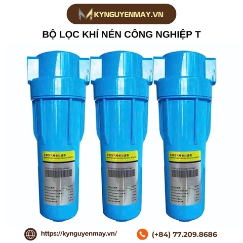 Bộ lọc khí nén công nghiệp T-001, T-002, T-004, T-007, T-013