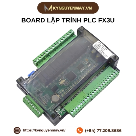 Board lập trình PLC FX3U-14MT, FX3U-14MR, FX3U-24MT, FX3U-24MR, FX3U-30MR, FX3U-32MT, FX3U-48MR, FX3U-48MT