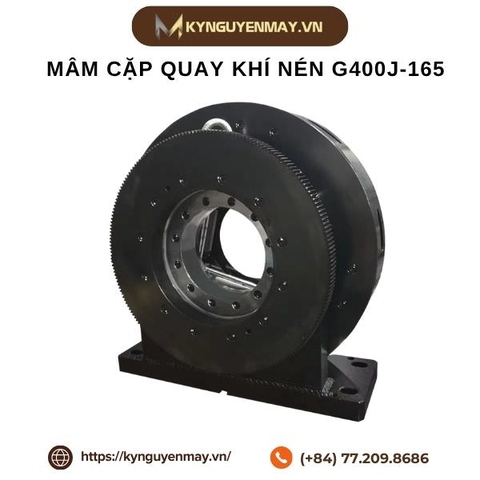 Mâm cặp quay khí nén G400J-165