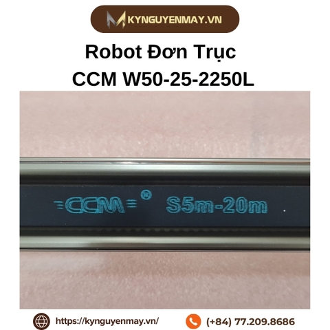 Robot đơn trục CCM W50-25-2250L