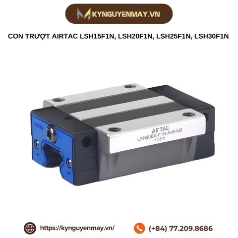 Con trượt AIRTAC LSH15F1N, LSH20F1N, LSH25F1N, LSH30F1N