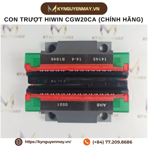 Con trượt HIWIN CGW-CA | CGW15CA, CGW20CA, CGW25CA, CGW35CA, CGW45CA