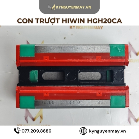 Con trượt vuông HIWIN HGH20CA (H20C/ HG20/ HGH20C/ HGH20)