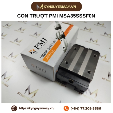 Con trượt PMI MSA-S/MSA-LS | MSA15LS, MSA25LS, MSA30LS, MSA35LS