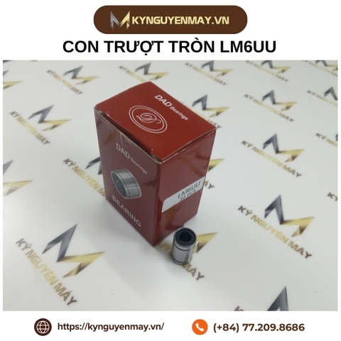 Con trượt tròn LM6UU (6x12x19mm)