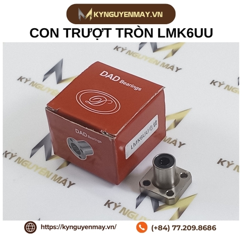 Vòng bi trượt LMK6UU (6x12x19mm)