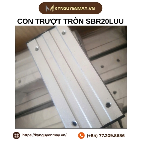 Con trượt tròn có đế loại dài SBR20LUU