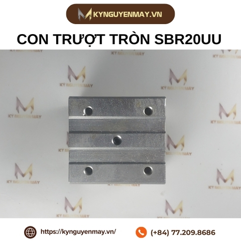 Con trượt tròn có đế SBR20UU