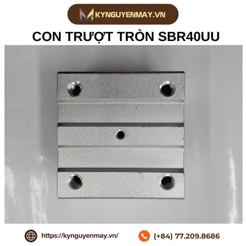 Con trượt bi trượt tròn khuyết SBR40UU