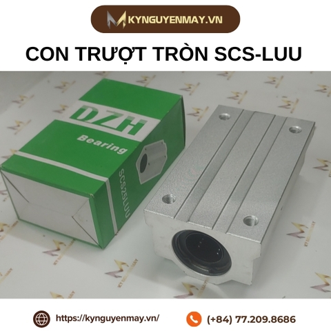 Con trượt tròn kín SCS16 SCS20 SCS25 SCS30 SCS35