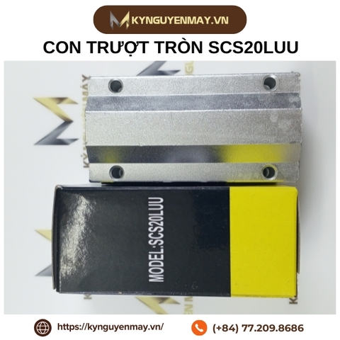 Con trượt tròn SCS20LUU (Con trượt tròn phi 20)