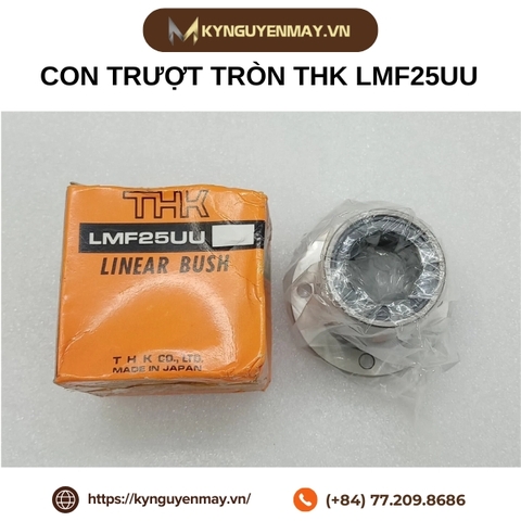 Bạc đạn vòng bi trượt THK LMF 25 UU (25x40x59mm)