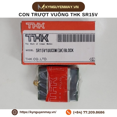 Con trượt THK SR15V/ SR15V1UU (40.4x34x24mm)
