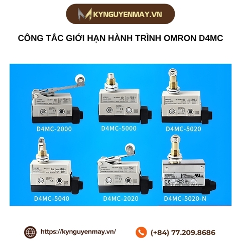 Công tắc giới hạn hành trình OMRON D4MC