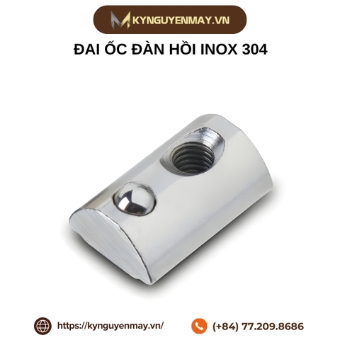 Đai ốc đàn hồi inox 304/ Con trượt bi nhôm định hình/ Con trượt dạng bulong