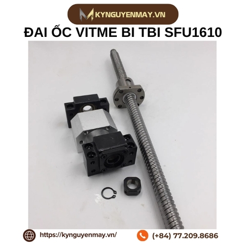 Đai ốc vitme bi TBI SFU1610 (đường kính trục 16mm và bước ren 10mm)