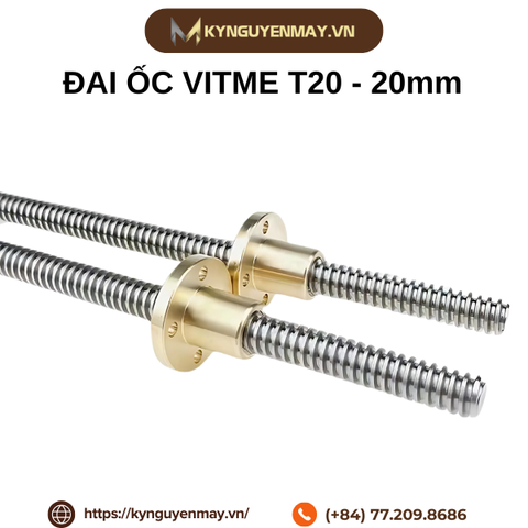Đai ốc vitme T20-20mm (vitme 20mm)