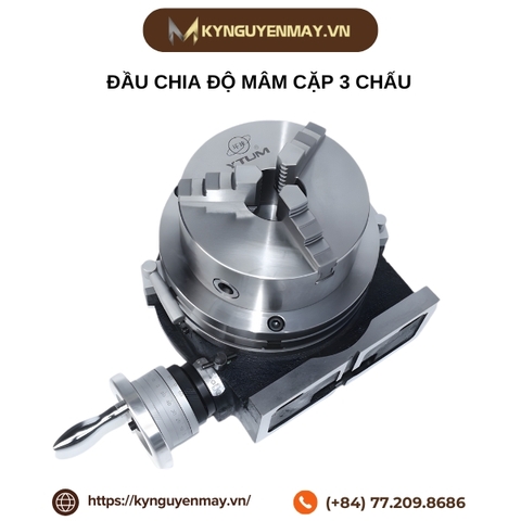Đầu chia độ mâm cặp 3 chấu