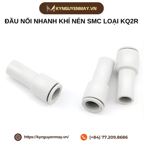 Đầu nối nhanh khí nén SMC loại KQ2R