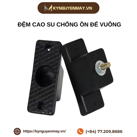 Đệm cao su chống ồn đế vuông