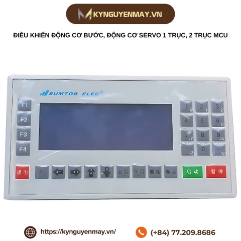 Điều khiển động cơ bước, động cơ servo 1 trục, 2 trục MCU