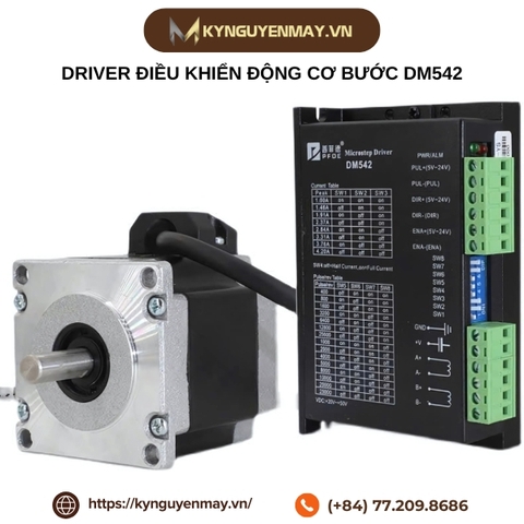 Driver điều khiển động cơ bước DM542