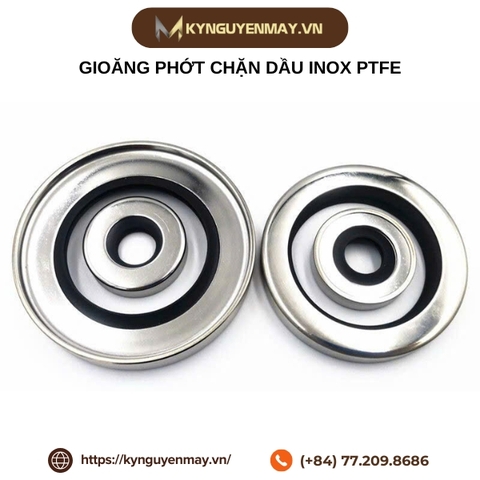 Gioăng phớt chặn dầu inox PTFE