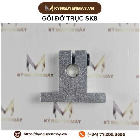 Gối đỡ trục tròn SK | SK12, SK16, SK20, SK25, SK30