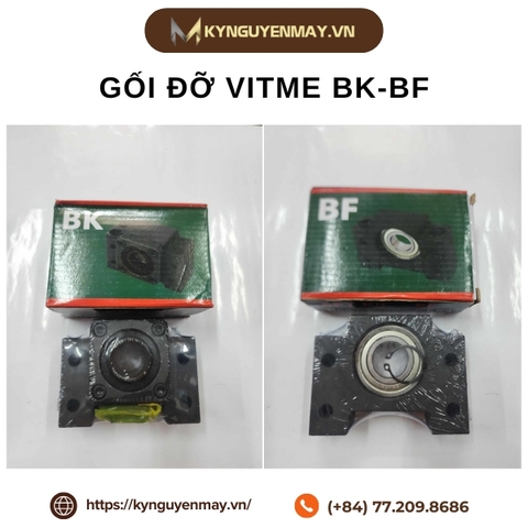 Gối đỡ vitme BK-BF | BKBF10, BKBF12, BKBF15, BKBF17, BKBF20, BKBF25, BKBF30, BKBF35, BKBF40
