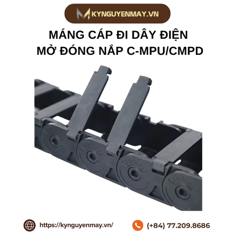 Máng cáp đi dây điện có thể mở đóng nắp C-MPU/CMPD
