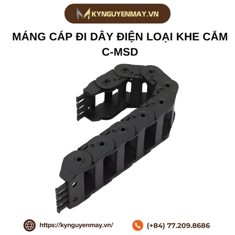 Máng cáp đi dây điện loại khe cắm C-MSD