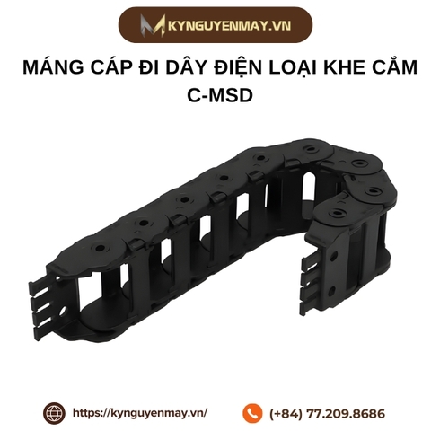 Máng cáp đi dây điện loại khe cắm C-MSD