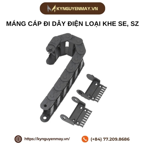 Máng cáp đi dây điện loại khe SE, SZ