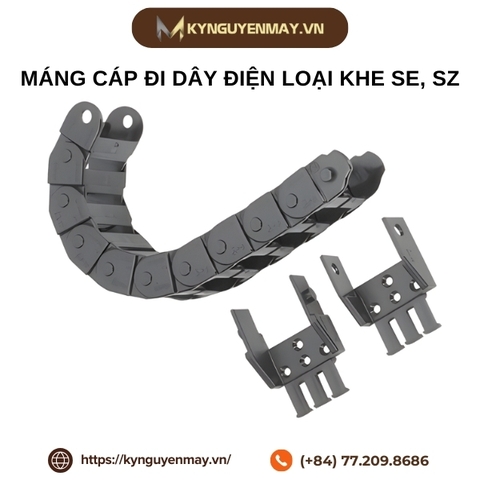 Máng cáp đi dây điện loại khe SE, SZ