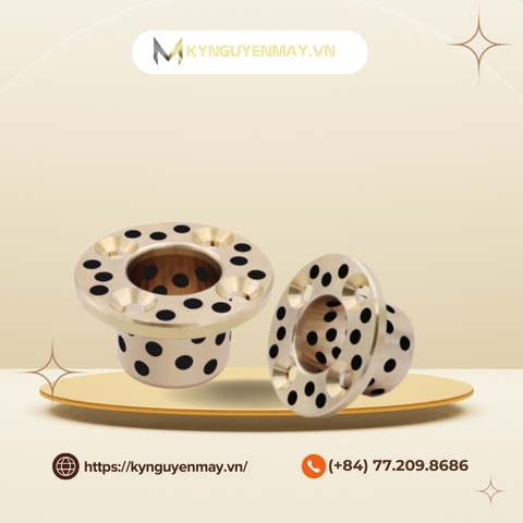 Bạc lót đồng tự bôi trơn mặt bích MPSZ