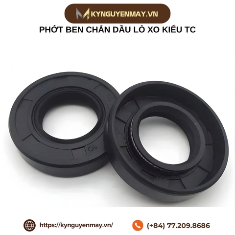 Phớt ben chắn dầu lò xo kiểu TC