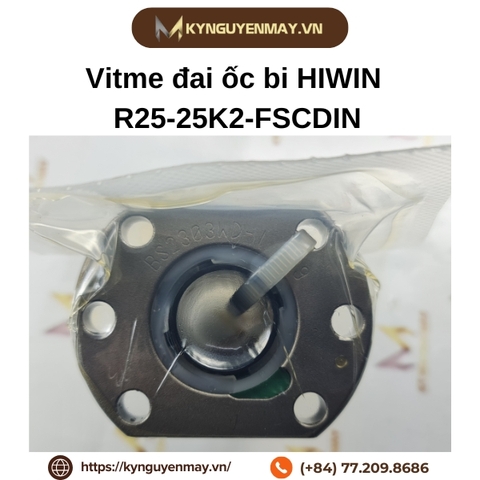 Vitme đai ốc bi HIWIN R25-25K2-FSCDIN