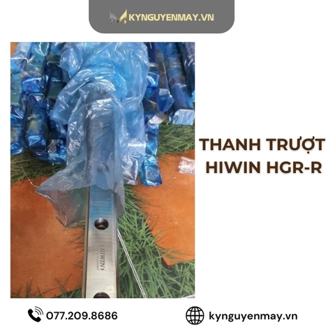 Thanh trượt vuông HIWIN HGR15, HGR20, HGR25, HGR30, HGR45, HGR55, HGR65
