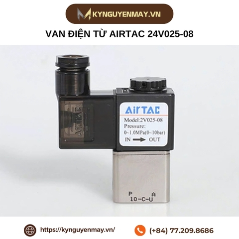 Van điện từ AIRTAC 24V025-08