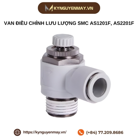 Van điều chỉnh lưu lượng SMC AS1201F, AS2201F