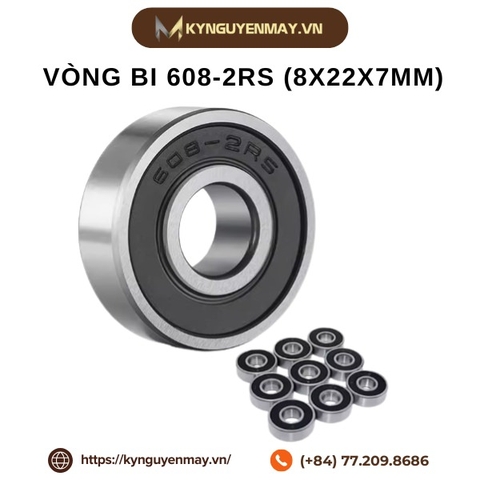 Vòng bi 608 (8x22x7mm)