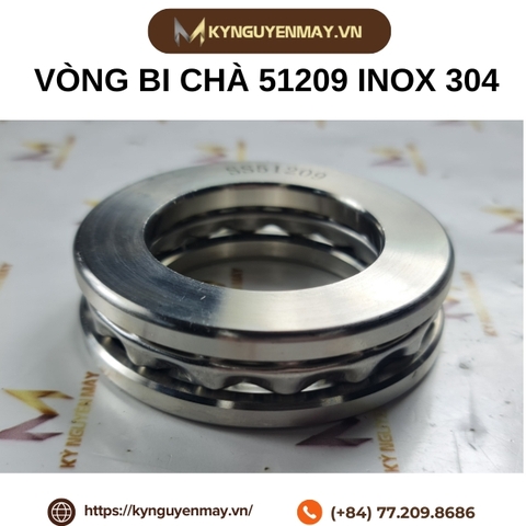 Vòng bi chà 51209 inox 304