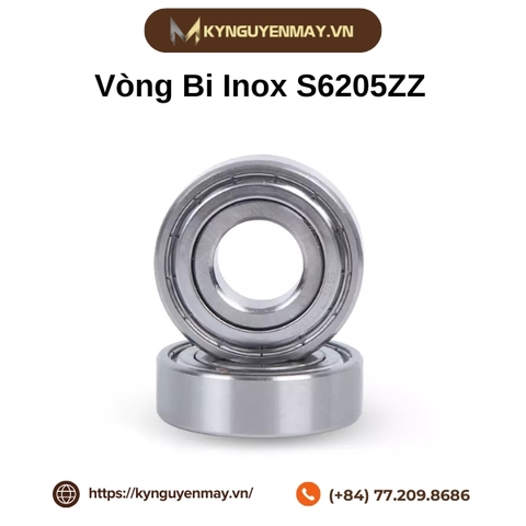 Vòng bi inox S6205ZZ