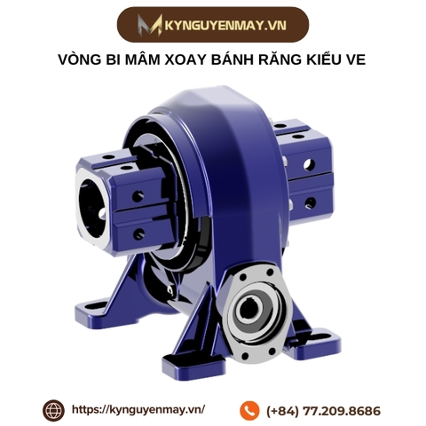 Vòng bi mâm xoay bánh răng kiểu VE