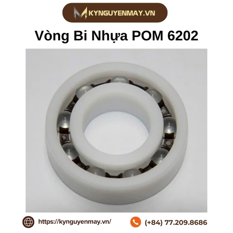 Vòng bi nhựa POM 6202